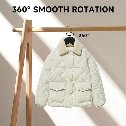 Quality Wooden Clothes Hangers, Solid Wood Suit & Coat Hangers with Pants Bars, Swivel Hook, Shoulder Notches, Heavy Duty Hangers for Shirts, Jackets, Dresses & Trousers(Black/96-Pack)