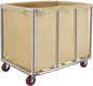 Commercial Laundry cart with Wheels,400L Industrial Laundry cart,Laundry Hamper with Wheels with Steel Frame and Oxford Cloth,440Lbs Load
