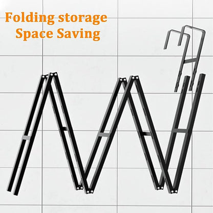 Foldable Over The Door Pantry Organizer,Duty Metal Pantry Door Organizer,Door Organizer And Storage For Kitchen Pantry Door Cabinet,5/6-tier Pantry Organizers And Storage For Kitchen,Home,laundry