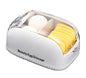 Beauty Blender Holder, Makeup Sponge Holder with Lid, Makeup Sponge Case for Countertop (Clear Lid)