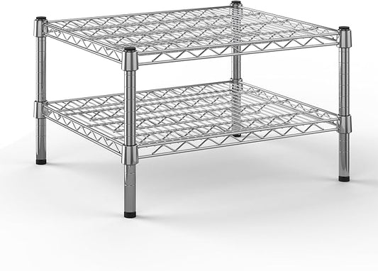 21" Deep x 24" Wide x 14" Height Wire Shelving Kit | 2-Tier | NSF Commercial Storage Rack Unit