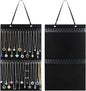 Wall Hanging Jewelry Organizers and Storage, Hanging Necklace Organizer, Necklace Holder Organizer for Closet Door Jewelry Holder for Necklace Bracelet Earring Wall Jewelry Necklace Display Hanger