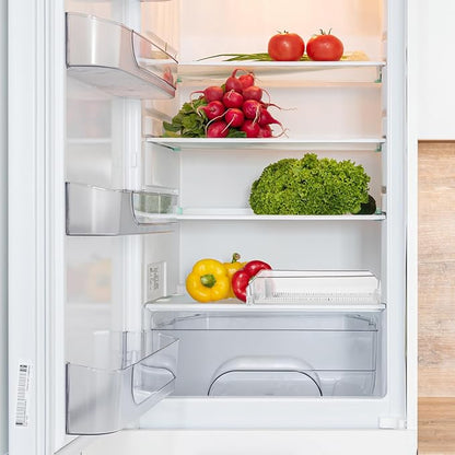 Kichvoe Self-pushing Beverage Organizer Drink Dispenser for Fridge Supermarket Shelf Pusher Keeps Cans Neatly Arranged for Easy Access and Storage