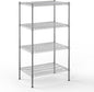 21" Deep x 30" Wide x 54" Height Wire Shelving Kit | 4-Tier | NSF Commercial Storage Rack Unit