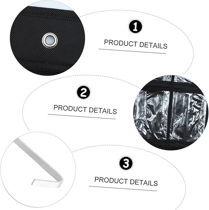 ULTECHNOVO Multipurpose Hanging Storage Bag for Shoes and Sundries Simple Style Non Woven Organizer Practical Shoe Hanging Bag for Bedroom Bathroom Kitchen Dorm Office Use