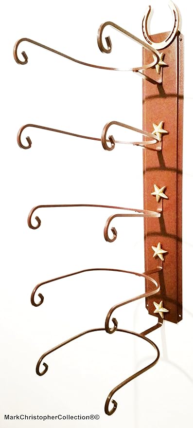 American Made Cowboy Hat Holder STAR 665 Horse Shoe