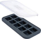 Souper Cubes 2 Tbsp. Silicone Freezer Molds - Perfect for Storing Garlic, Herbs, Ginger, Pesto, Tomato Paste, Lemon Juice, Purees and More - Charcoal – 1-Pack