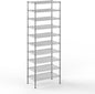 18" Deep x 30" Wide x 86" Height Wire Shelving Kit | 10-Tier | NSF Commercial Storage Rack Unit