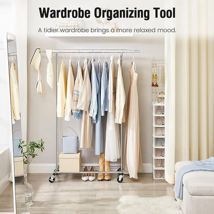 Jiang&Rong 50 Pack Non Slip Rubber Coated Metal Hangers, Wire Coat Hangers, Space Saving Thin Design for Clothes, Sweaters, Shirts & Pants - White