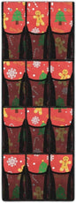The Santa Claus Hanging Door Organizer with 12 Multi-Pockets Home Decor Christmas Door Hanging Shoe Organizer for Dorm Room Essentials