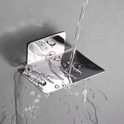 YUZP Soap Holder for Shower with Stainless Steel,Rustproof Soap Saver Sponge Holder for Bathroom,Tub,Kitchen Sink (2PCS Chrome)