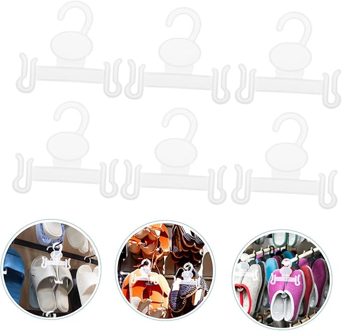 Zerodeko Shoe Rack Hooks 100pcs Over The Door Shoe Organizer Design Easy Access