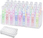 Rollerball Perfume Organizer, Beauty Scent Holder, 36 Space Clear Acrylic Perfume Organizer Refillable Container Tall Scented Oil Storage Display Case, Makeup Lipgloss Lipstick Display Case
