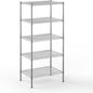 21" Deep x 30" Wide x 64" Height Wire Shelving Kit | 5-Tier | NSF Commercial Storage Rack Unit