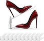 10Pack Shoe Slot Organizer Clear Shoe Stackers Organizers for Closet Space Saver 50% Shoes Display Shelf Rack Holders Zapateras Organizers