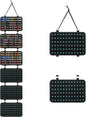 JUXYES Shoe Charms Organizer Wall Hanging Collection Holder, 6 Loose-leaf Board Pieces Croc Shoe Charms Display Hanging Decoration Croc Charms Collection Storage Organizer, JXY-20230123-02