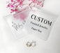 Generic 20-100pcs Personalized Frosted Jewelry Zipper Bags, Custom Jewelry Resealable Storage Bags, Custom Jewelry Bags for Necklaces, Earrings,Rings and Other Accessories (11x11cm (4.33''x4.33''))