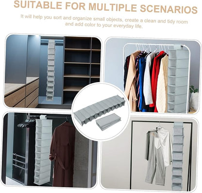 Multi-layer Foldable Shoe Rack Organizer for Closet Compact Hanging Storage Bag for Bedroom Living Room Bathroom and Laundry Room Space-saving Design for Easy Access