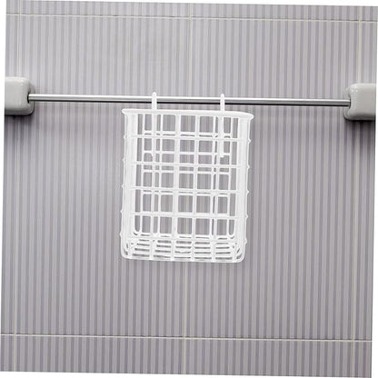 Cabilock 4pcs Wire Basket Hanging Storage Organizer for Kitchen Pantry Craft Room over Cabinet Door Basket Sturdy Iron Design Space-saving for Easy Access and Organization