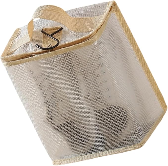 PVC Shoe Organizers for Travel with Meshes Design to Odors Ideal for Suitcases Backpacks and Home Closet Storage Hanging Shoe Organizers