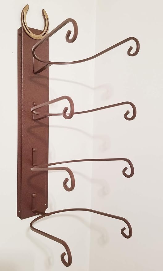 American Made Classic Horseshoe Four Tier Hat Holder CT