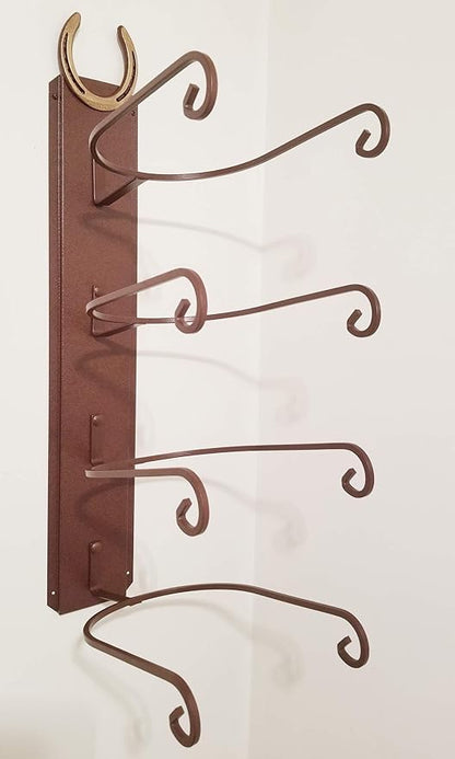 American Made Classic Horseshoe Four Tier Hat Holder CT