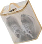 PVC Shoe Organizers for Travel with Meshes Design to Odors Ideal for Suitcases Backpacks and Home Closet Storage Hanging Shoe Organizers