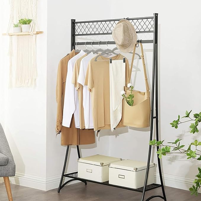 ManGotree Pants Hangers with Movable Clips, Non-Slip Velvet Skirt Hangers, Space-Saving Clothes Hangers for Pants, Skirts, Shirts, Coats, Dresses (32 Pack, Grey)