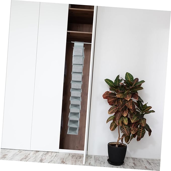 Multi-layer Foldable Shoe Rack Organizer for Closet Compact Hanging Storage Bag for Bedroom Living Room Bathroom and Laundry Room Space-saving Design for Easy Access