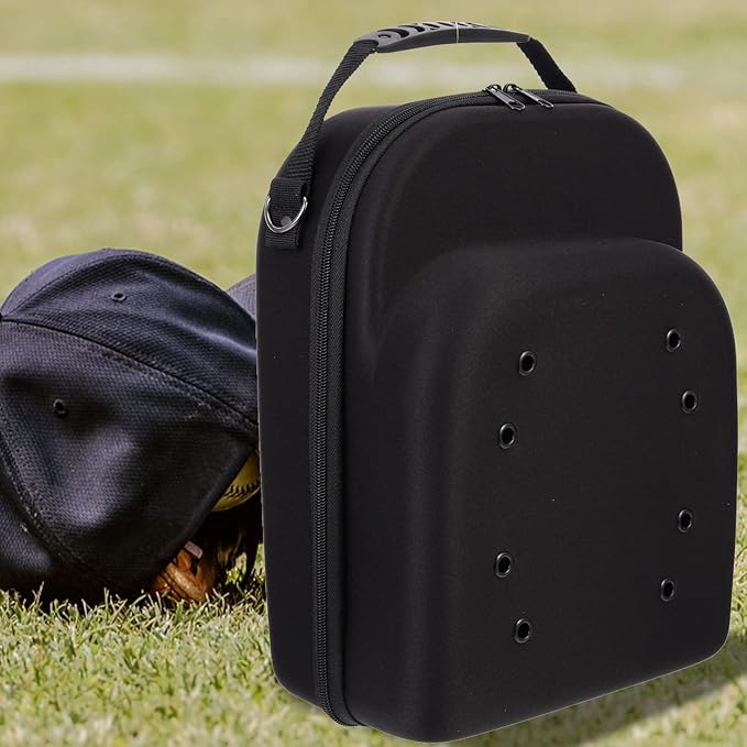 Tofficu Baseball Hat Display Case Baseball Hat Case Hat Box Baseball Caps Carrier Case Hat Case For Travel Home Organize Black Baseball Hat Travel Case
