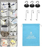 Cruise Essentials 2026, Magnetic Over The Door Organizer for Cruise Ships, 12 Large Mesh Pockets Cruise Cabin Organizer and Storage, Cruise Ship Must Haves for Royal Caribbean, Carnival, NCL