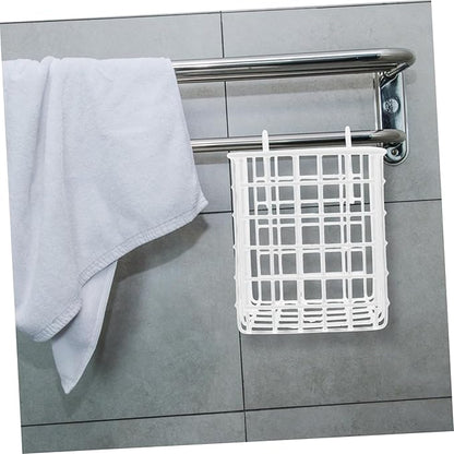 Cabilock Wire Basket Hanging Storage Rack over Door Organizer Iron Hanging Cabinet Organizer for Kitchen Bathroom Craft Room