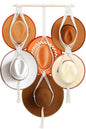 Bohemian Hat Holder Holds 6 Hats Macrame Hat Hanger It Can Be Given To Family And Friends 100% Natural Cotton