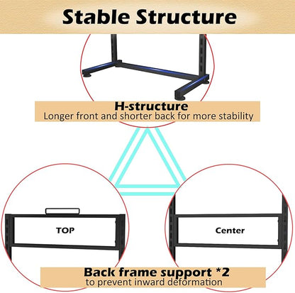 Large Hat Rack Stand - 6 Tier Adjustable Ball Cap Storage Organizer With 18 Plate Tray for 180 Baseball Hat,Standing Coat Rack, Commercial Home Use, Black Metal Shelving