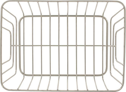 Spectrum Diversified Ashley Basket, Small, Satin Nickel