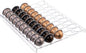 Sumerflos Clear Coffee Pod Holder Storage Tray 15.75" L x 12.6" W Compatible with Vertuoline Capsule, Drawer Insert Organizer Holds 50 Pods Counter Organizer of Kitchen, Home, Office