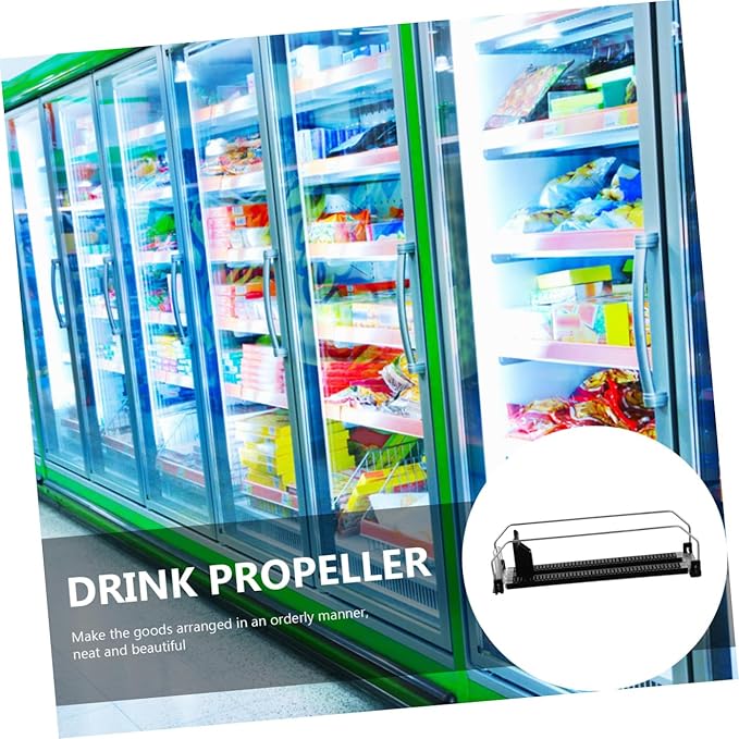 Zerodeko Automatic Drink Propeller Pusher for Beverage Dispenser Drink Pusher Machine for Fridge and Store for Efficient Beverage Storage and Organization