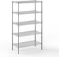 18" Deep x 36" Wide x 64" Height Wire Shelving Kit | 5-Tier | NSF Commercial Storage Rack Unit
