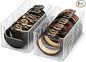 Drawer Belt Organizer for Men –Semi-clear Belt Storage Box for Dress & Leather Belts, Closet Drawer Organization, Holds Up to 10 Belts