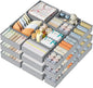 DIMJ Drawer Organizer Clothes Storage - 24 Pack Baby Dresser Organizer for Nursery, Foldable Closet Drawer Organizer Bins for Bedroom Organization, Fabric Storage Dividers for Socks, Underwears, Bras