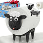 Sheep Toilet Paper Holder 1 Pack, Cute Animal Toilet Paper Holder, Unique Lamb Bathroom Decor and Accessories, Modern Tissue Roll Storage, Funny Home Gift Set