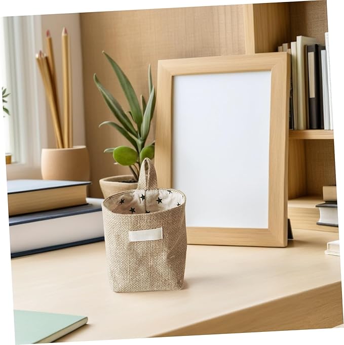 Cotton Hanging Bag Wall Organizer Modern Door Hanger Organizer Over The Door Storage Bag for Home Closet Bathroom
