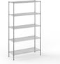 18" Deep x 48" Wide x 86" Height Wire Shelving Kit | 5-Tier | NSF Commercial Storage Rack Unit