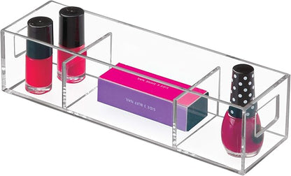 iDesign Vanity/Cosmetic Organizer, Clear