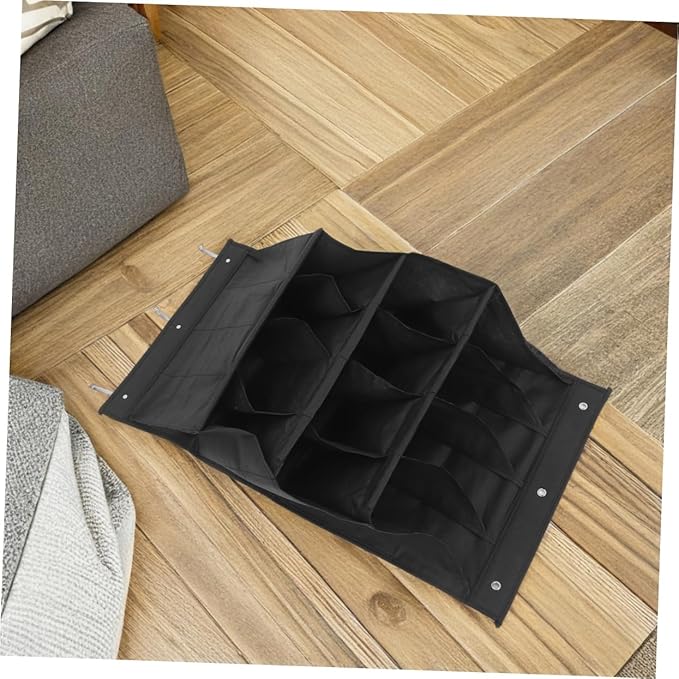 IMIKEYA Over Door Shoe Organizer Wall Mounted Storage Rack for Boots High Heels and Sneakers Breathable Compact Design for Spaces Easy Installation Without Tools