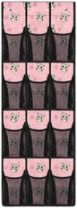 Owl Stars Over The Door Shoes Organizers,Behind Door Shoes Hang Holder Rack,Storage for Small Spaces,Hanging Storage Bags