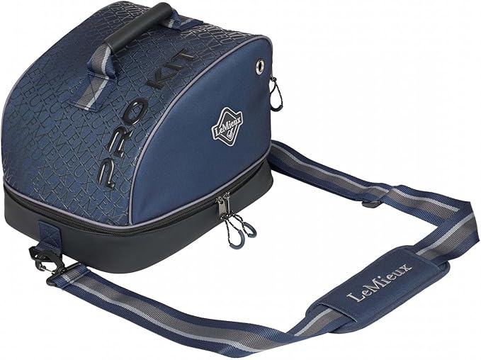 LeMieux Elite Pro Hat Box Navy - Waterproof - Horseback Riding