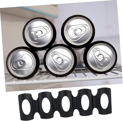 Lightweight Folding Can Stacking Mat Organize Cans Bottles Fridge Storage Holder Beer Bottles Stacker
