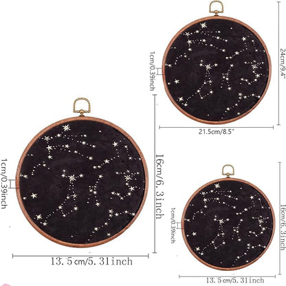 3-Pack Corduroy Pin Display Board - Vintage Style, Enamel Pin & Brooch Collection Holder, Velvet-Lined, Ideal for Earrings, Necklaces & Jewelry Storage Case (Black)