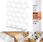 Honeycomb Separator Adjustable Drawer Organizer Divider for Underwear Belt-Scarf Socks Organizer (White(1pc))